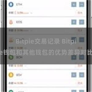 Bitpie交易记录 Bitpie钱包和其他钱包的优势差异对比