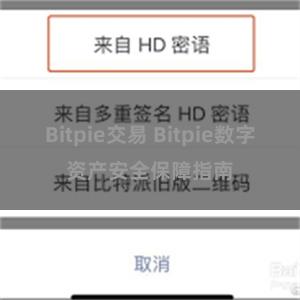 Bitpie交易 Bitpie数字资产安全保障指南