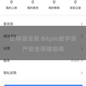 比特派全新 Bitpie数字资产安全保障指南