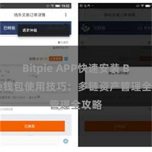 Bitpie APP快速安装 Bitpie钱包使用技巧：多链资产管理全攻略