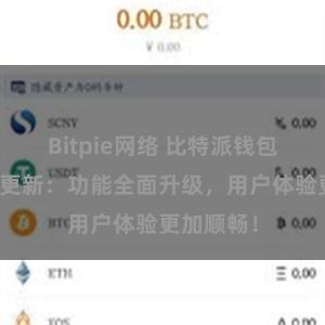 Bitpie网络 比特派钱包最新版本更新：功能全面升级，用户体验更加顺畅！