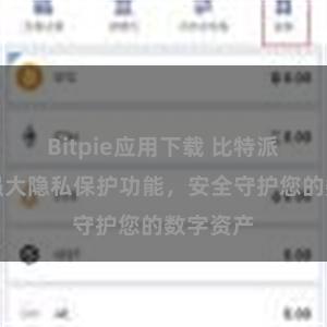 Bitpie应用下载 比特派钱包：强大隐私保护功能，安全守护您的数字资产