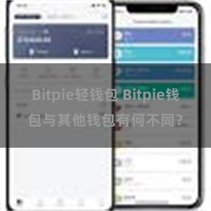 Bitpie轻钱包 Bitpie钱包与其他钱包有何不同？