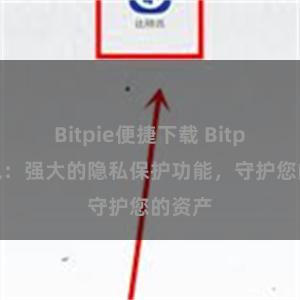 Bitpie便捷下载 Bitpie钱包：强大的隐私保护功能，守护您的资产