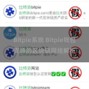 Bitpie系统 Bitpie钱包支持的区块链网络解析