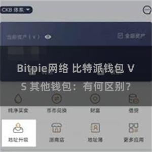 Bitpie网络 比特派钱包 VS 其他钱包：有何区别？